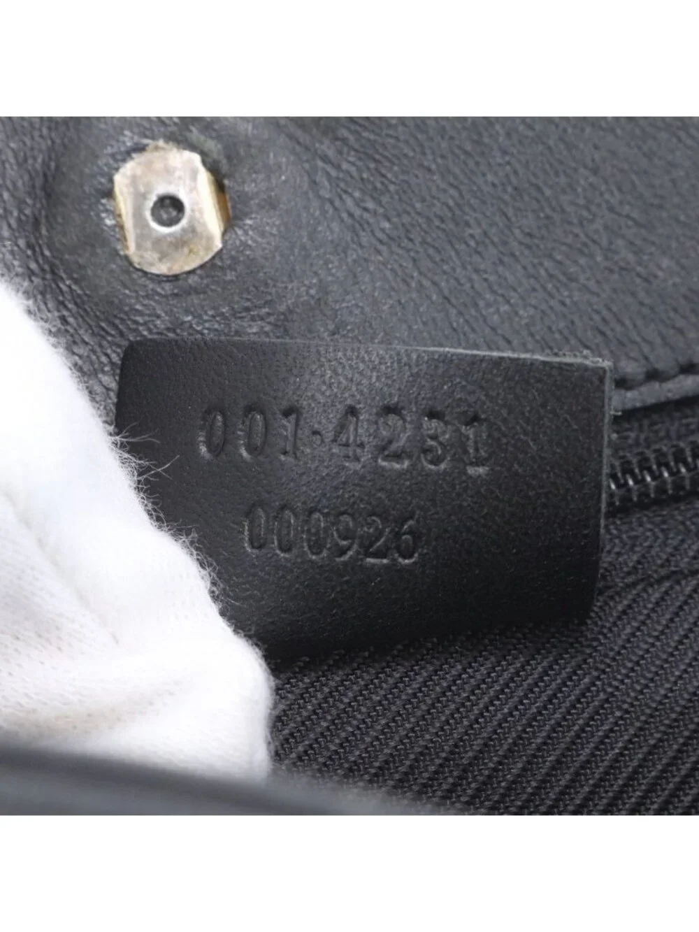 Gucci GG Canvas Leather Shoulder Bag Black